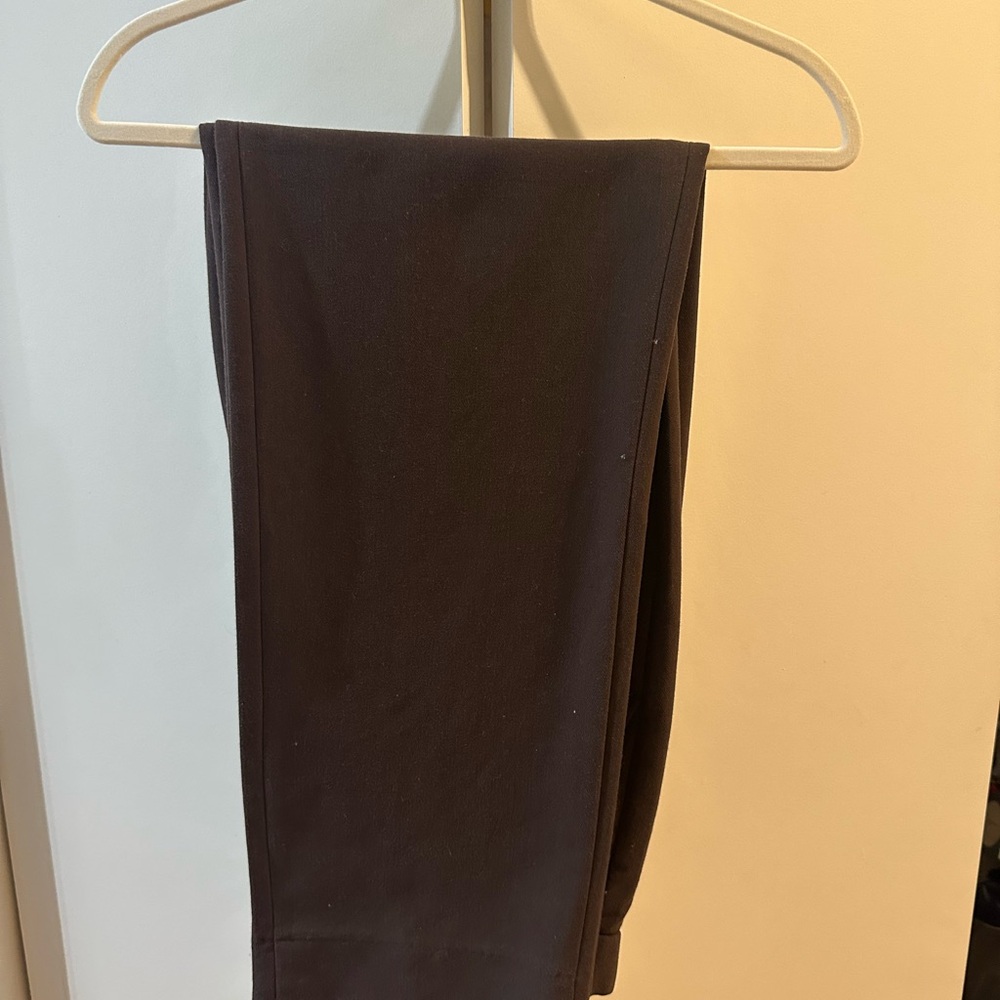 Abercrombie & Fitch Dark Brown Straight Leg Pant 27L - Picture 3 of 6